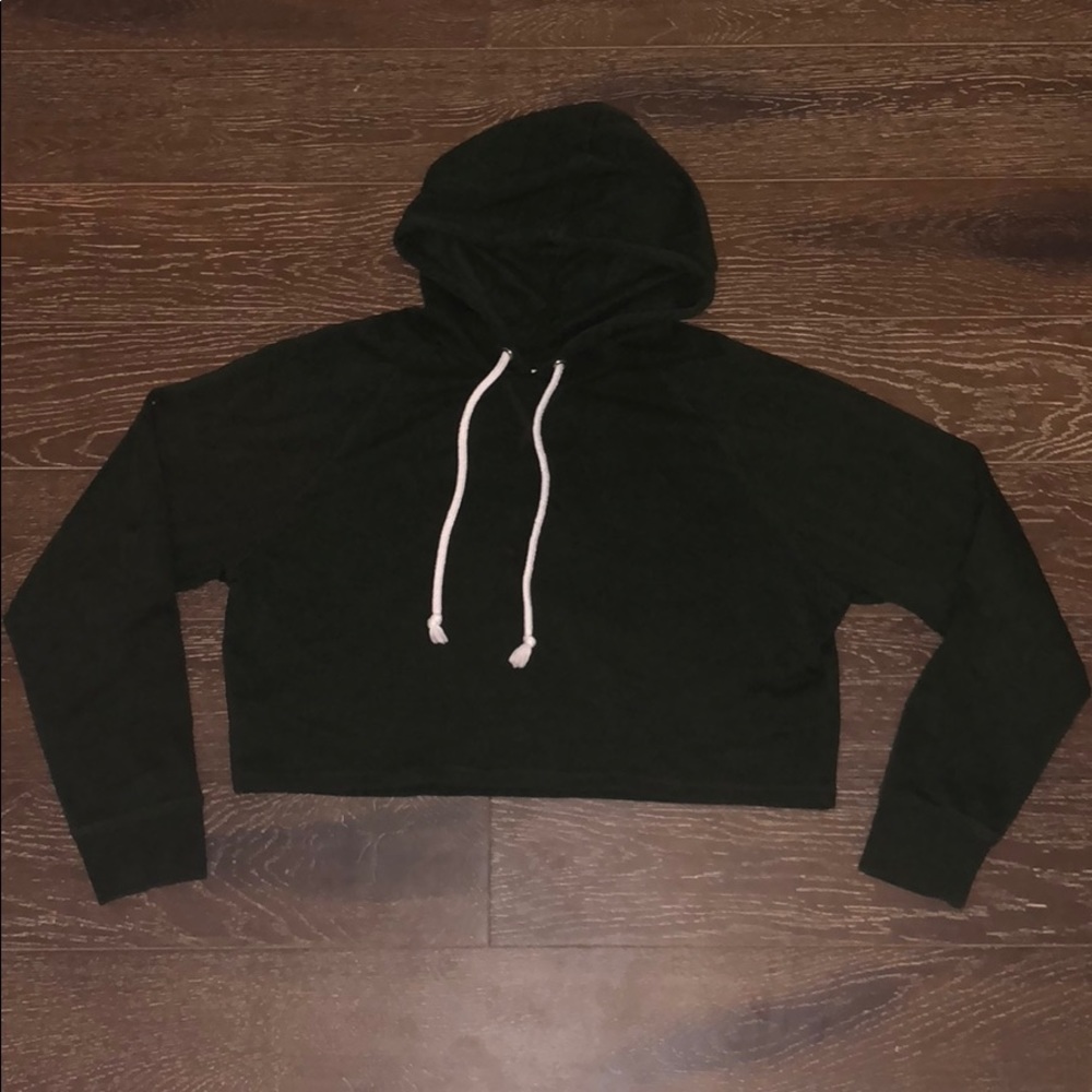 Forever 21 cropped hoodie